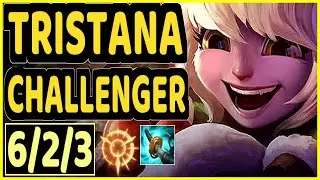SEBEKX (TRISTANA) - 6/2/3 KDA CHALLENGER GAMEPLAY - EUW