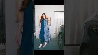 Beautiful kurta capri design with dupata #fashion #frock #diy #clothingdesign #design
