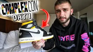 COMPLEXCON DAY ONE $1,100 EXCLUSIVE JORDANS SNEAKERS for FREE!