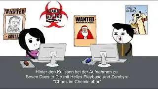 Seven Days to Die mit Hellys Playbase und Zombyra Hinter den Kulissen Parodie #7dtd #Zombyra #Helly
