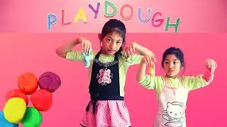 How to Make Playdough Fun for Kids with Kaylee and Kaycee