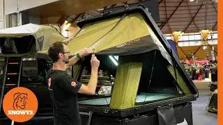 23Zero Saber Lite Paw Hard Shell Rooftop Tent - How to setup & pack away