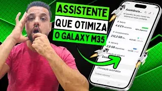 Limpeza M&Aacute;XIMA no SAMSUNG Galaxy M35 5G! 🚀 Use o Assistente de OTIMIZA&Ccedil;&Atilde;O (Celular Mais R&Aacute;PIDO!)