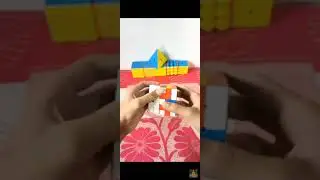 Beautiful👌 pattern in 5&times;5 cube #shorts #cube  Cubing Guru