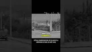 Paris br&ucirc;le t-il  ? | La 2&egrave;me DB entre dans Paris #liberation #ww2 #Paris #25aout1944