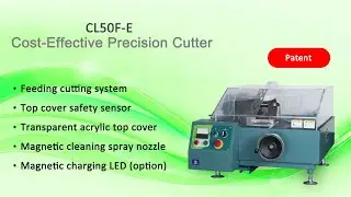 Abrasive Cutter- Simple Type (CL50F-E)-Top Tech Machine-Metallographic Sample Preparation Equipment