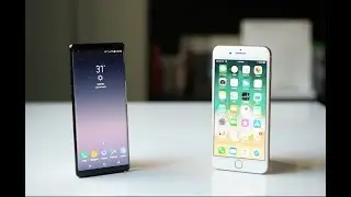 مقارنة ايفون ٨ بلس و سامسونج جالكسي نوت ٨ iPhone 8 plus Vs Note 8