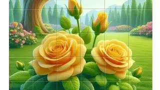 Beautiful Nature Puzzle Game #challenge #animation #gaming #puzzlechallenge #art #painting #drawing 