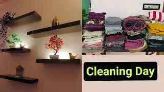🌿My Daily Vlog/ Clothes Folding/Deep Cleaning/Moping