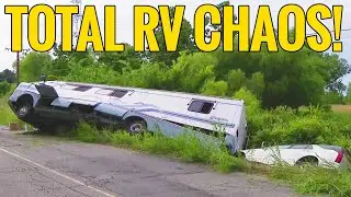 11 катастроф с автодомами, в которые вы не поверите! (Снято на камеру)