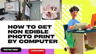 How to get customized non edible photo print for cake design