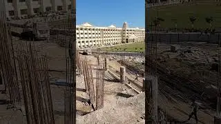 Try something new Scaffolding work for column lapping