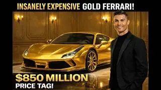 The $850 Million Process: Manufacturing the Ultra-Rare Gold Ferrari