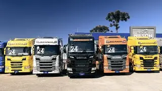 Duvido Você Ver Mais Scania Super 2024 Juntos do que Aqui!