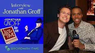 Jonathan Groff Interview | Just In Time on Broadway | Broadway Time