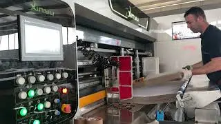Machine d&rsquo;Impression Flexo pour Bo&icirc;tes en Carton Corrugu&eacute;