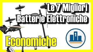 🎵Le 7 MIGLIORI Batterie Elettroniche ECONOMICHE su Amazon [2026] ✅ [Qualità/Prezzo] pad