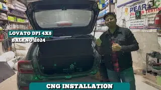 Baleno 2024 LOVATO 4x8 DPI CNG Installation 