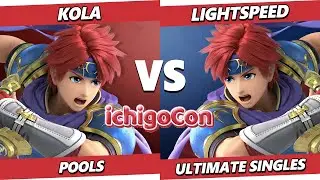 IchigoCon 2025 - Kola (Roy) Vs. LightSpeed (Roy) Smash Ultimate - SSBU