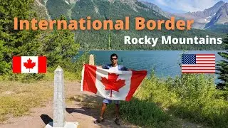 USA - Canada Border Hike | Waterton Lakes National Park | Alberta - Montana | Boundary Bay | GoPro