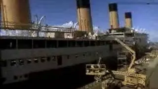 TITANIC - SET DE FILMACION