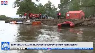 Summer Safety Alert: Preventing Drowning During River Picnics.