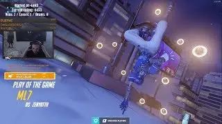 Overwatch mL7 Showing His Insane Zenyetta Skills -POTG-