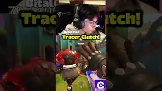 Pro Tracer CLUTCH! #overwatch2 #shorts #overwatch