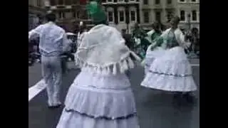 1988 London School of Samba in Covent Garden Piazza