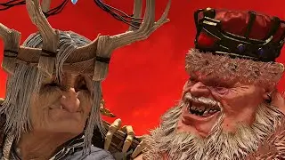 Mother Ostankya Offers Cheese to The Ogres