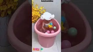 Struggling to Bathe Your Baby Comfortably? Try the Baby Bath Bucket!#Shorts