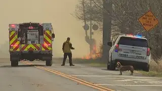 Wildfires force evacuations on the Far South Side