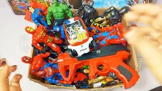Spider Man toy series, popular Avengers hero toy set, Marvel popular toy immersive unboxing.