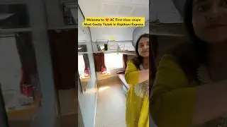Welcome to ❤️ AC First class coupe Most Costly Ticket in Rajdhani Express