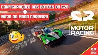 Como configurar os botões do G29 e início ao modo carreira do Project Motor Racing #pmr #gameplay