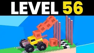 Fancade Drive Mad - Level 56 (Topple) Gameplay Walkthrough