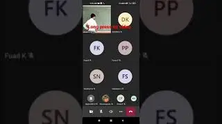 How to view teacher video on full screen in MS team.BASAVARAJ NIRALAGI