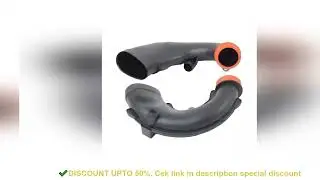 2pcs Car Engine Air Intake Hose Filter Hose Pipe For BMW 5 Series For GT For 6 Series 13717577451 13