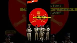 ISI Links Exposed 6 Individuals Removed  in Jammu Kashmir for Anti-National Activities #india #army