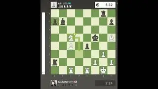 King Chase #chessgames #chessanalysis #chessreview #chessblunders #chesselobelow1000 #foryou #shorts