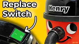 Как быстро и легко заменить выключатель Henry Hoover