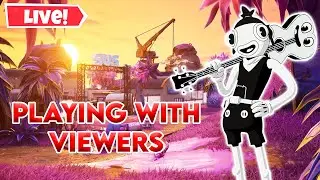 🔴FORTNITE PLAYING WITH VIEWERS & GRINDING WINS