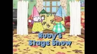 Max and Ruby Ruby's Stage Show Title Card
