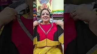 Designer cotton blouse after a long time 😊 WhatsApp booking 079809 38261 