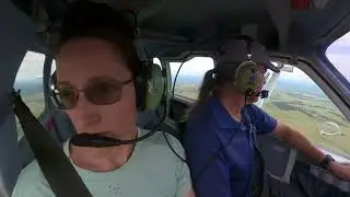 Gudruns' 2nd flight in our Jabiru