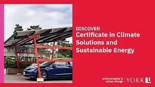 Discover Certificate in Climate Solutions and Sustainable Energy