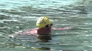 Women's 10k Finish From Shore - 2012 Open Water National Championship