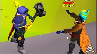 OSRS PK VID - Dragon Scimitar Pking - 20 Defence Pure