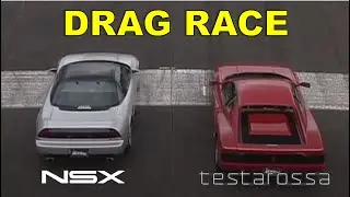 Drag Race #149 | Honda NSX vs Ferrari Testarossa