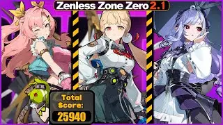Deadly Assault: Miasmic Fiend Unfathomable - M0 Alice W/ Vivian + Nicole / Zenless Zone Zero 2.1.5